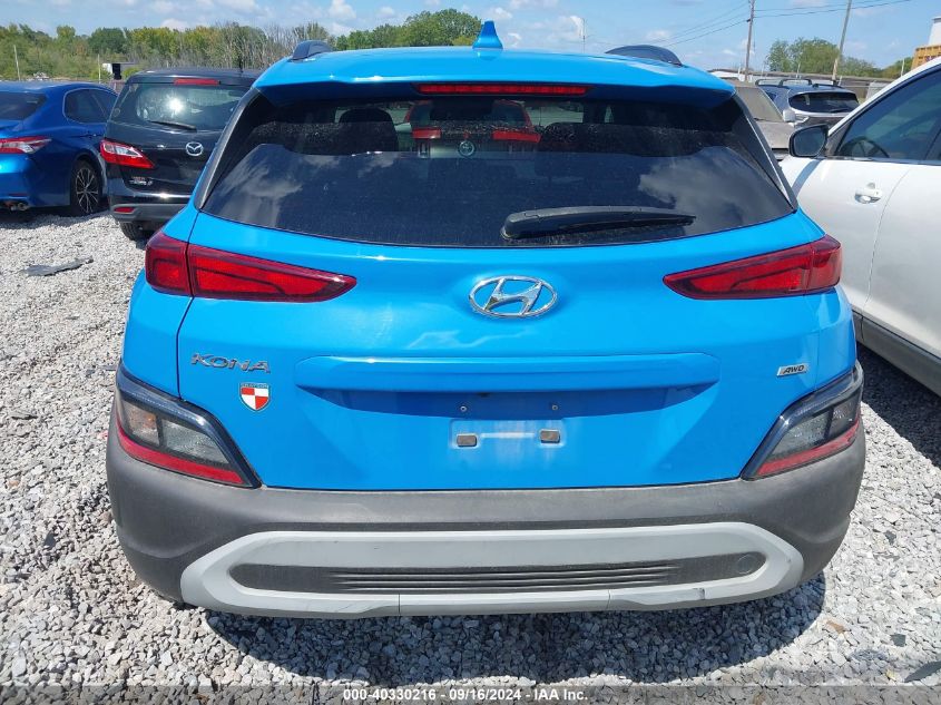 2022 HYUNDAI KONA SEL