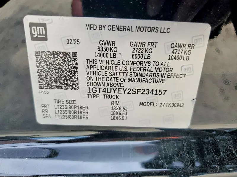 2025 GMC SIERRA K3500 DENALI ULTIMATE  