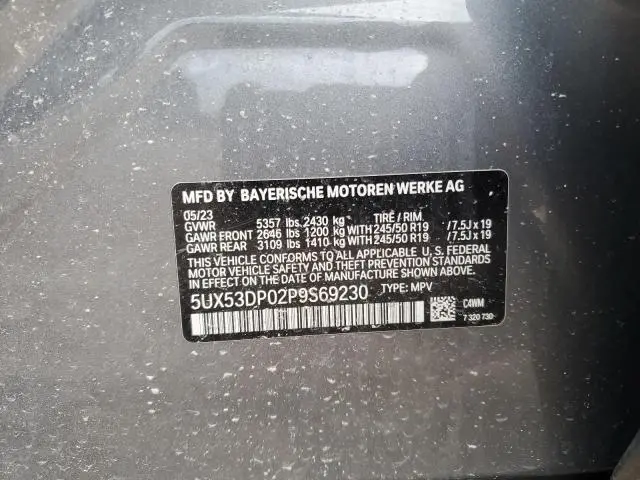 2023 BMW X3 XDRIVE30I  