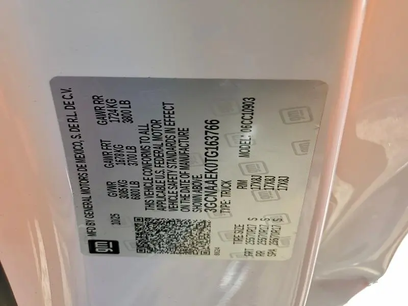 2026 CHEVROLET SILVERADO C1500  