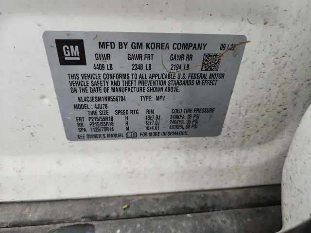 2022 BUICK ENCORE PREFERRED  