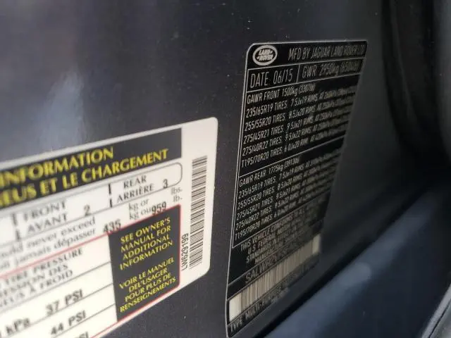 2015 LAND ROVER RANGE ROVER SPORT HSE  