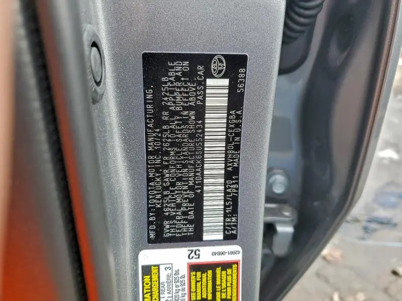 2025 TOYOTA CAMRY XSE  