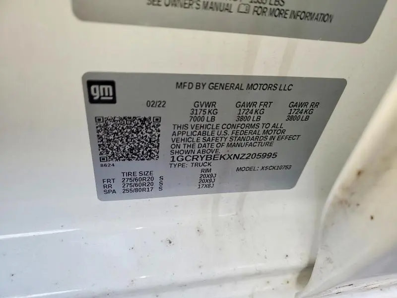 2022 CHEVROLET SILVERADO LTD K1500 CUSTOM  