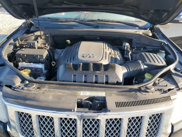 2012 JEEP GRAND CHEROKEE OVERLAND  