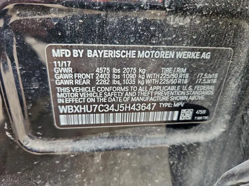 2018 BMW X1 SDRIVE28I  