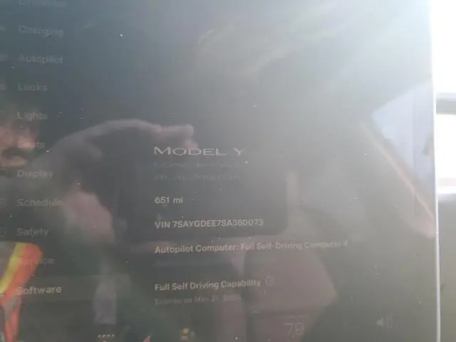 2025 TESLA MODEL Y   