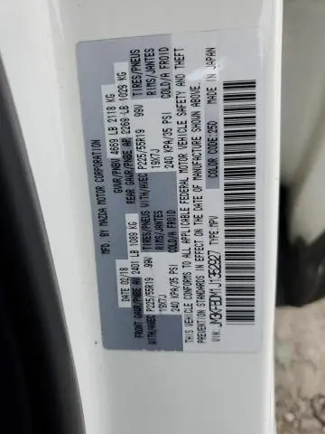 2018 MAZDA CX-5 GRAND TOURING  