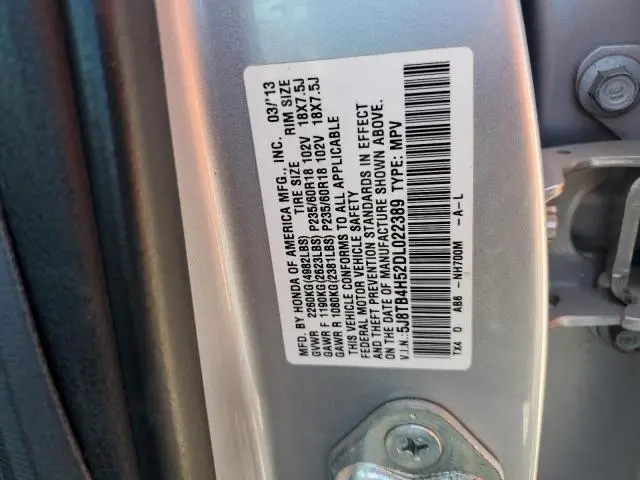 2013 ACURA RDX TECHNOLOGY  