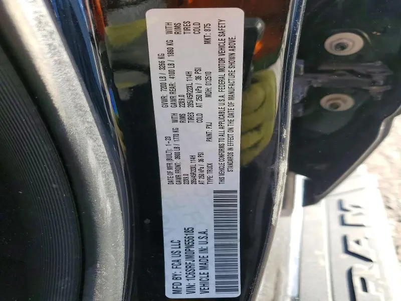 2023 RAM 1500 LARAMIE  