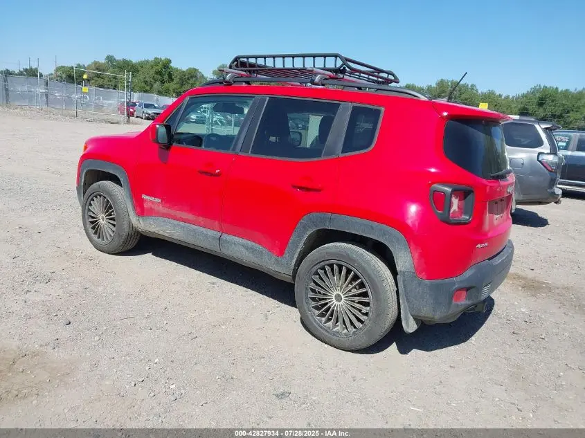 2017 JEEP RENEGADE LATITUDE 4X4