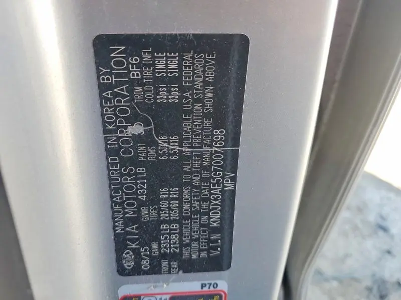 2016 KIA SOUL EV +  