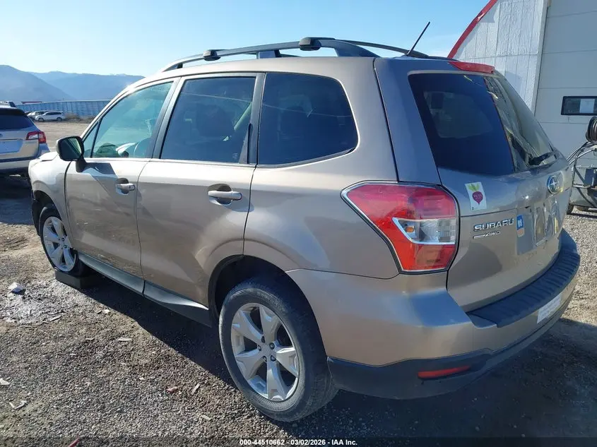 2014 SUBARU FORESTER 2.5I PREMIUM