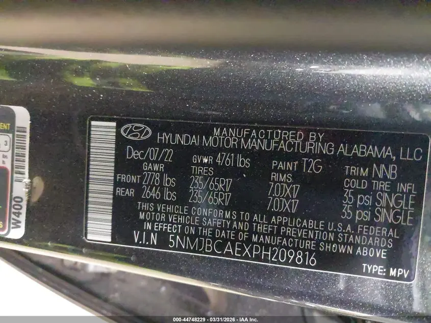 2023 HYUNDAI TUCSON SEL