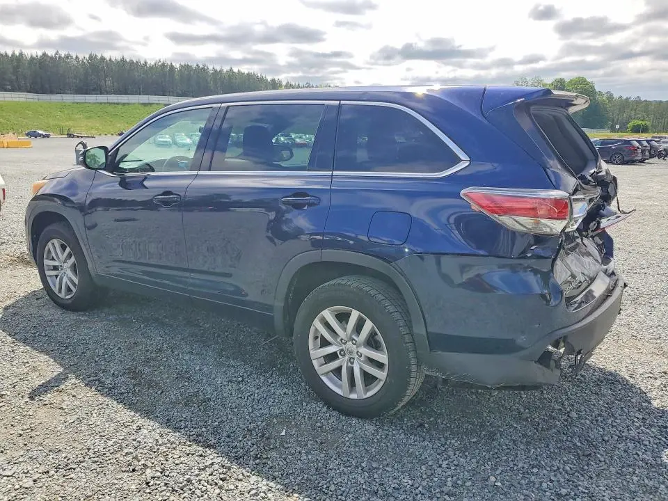 2015 TOYOTA HIGHLANDER LE  