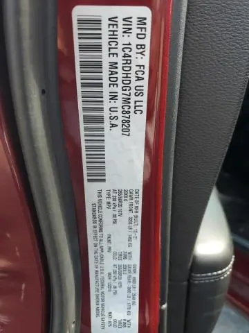 2021 DODGE DURANGO GT  
