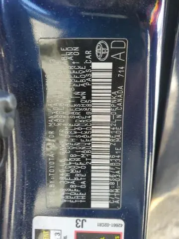 2013 TOYOTA COROLLA BASE  