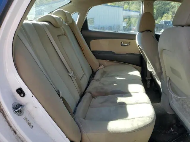 2010 HYUNDAI ELANTRA BLUE  