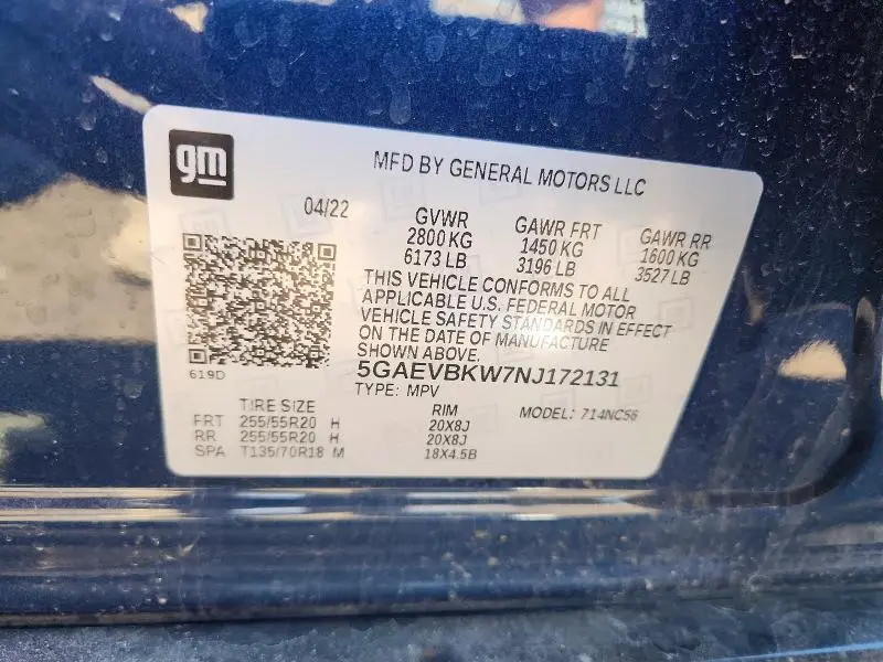 2022 BUICK ENCLAVE PREMIUM  