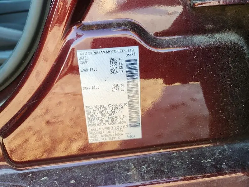 2024 NISSAN ALTIMA 2.5 SV  