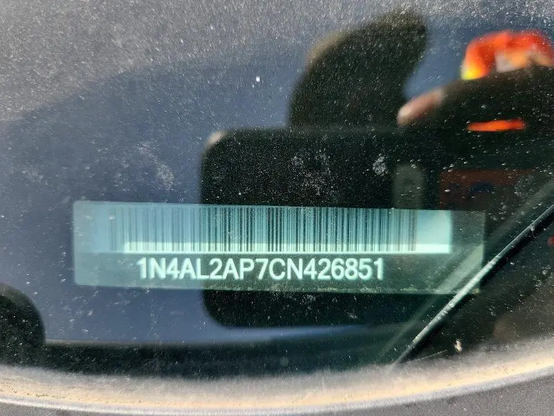 2012 NISSAN ALTIMA   