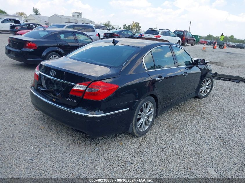 2012 HYUNDAI GENESIS 3.8