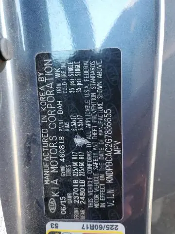 2016 KIA SPORTAGE LX  