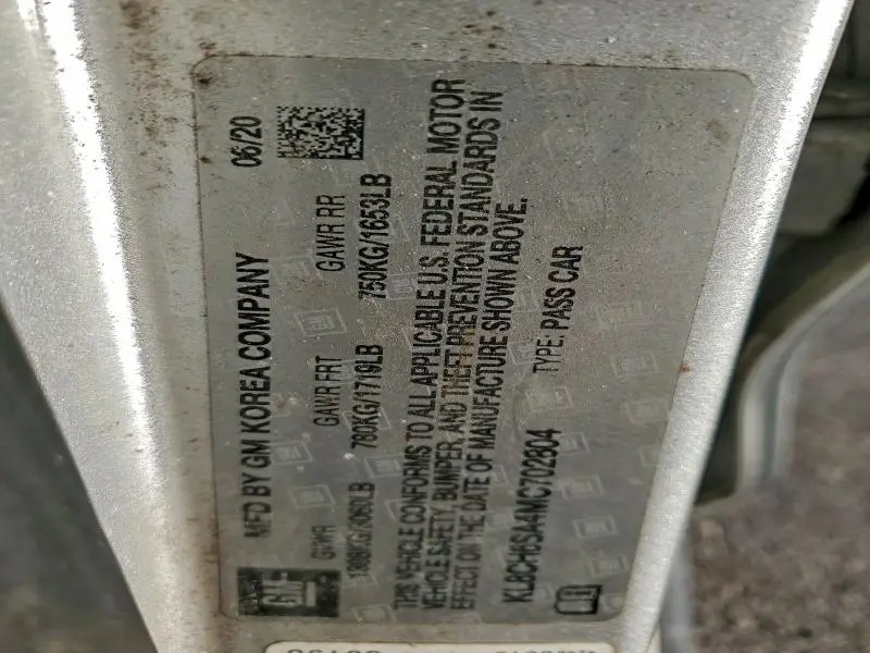 2021 CHEVROLET SPARK ACTIV  