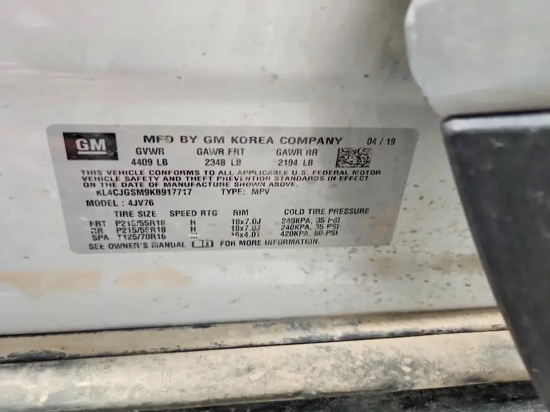 2019 BUICK ENCORE ESSENCE  