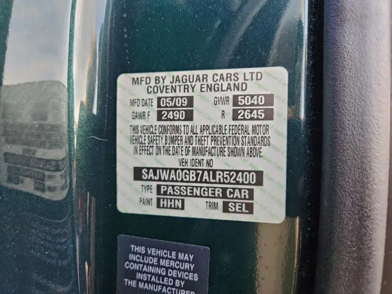 2010 JAGUAR XF PREMIUM  