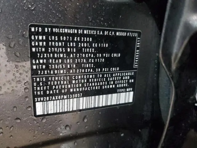 2023 VOLKSWAGEN TIGUAN SE  