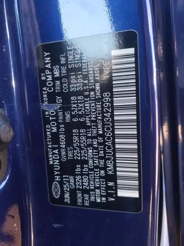 2012 HYUNDAI TUCSON GLS  