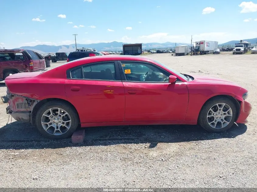 2016 DODGE CHARGER SXT