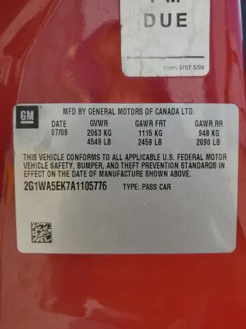 2010 CHEVROLET IMPALA LS  
