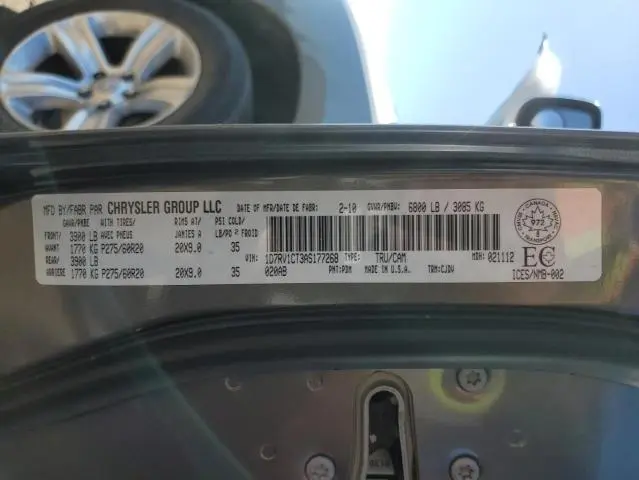 2010 DODGE RAM 1500   