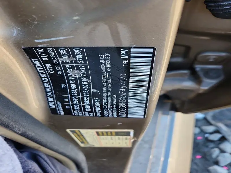 2010 MERCEDES-BENZ GLK 350 4MATIC  