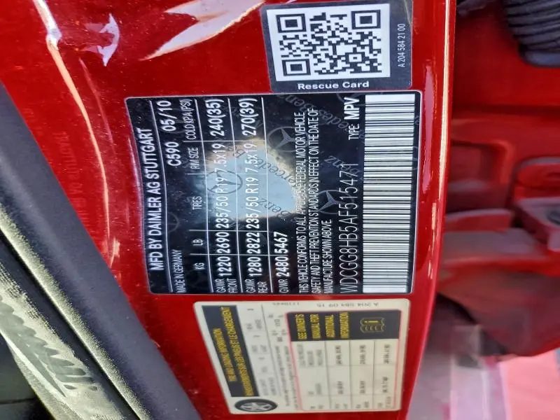 2010 MERCEDES-BENZ GLK 350 4MATIC  