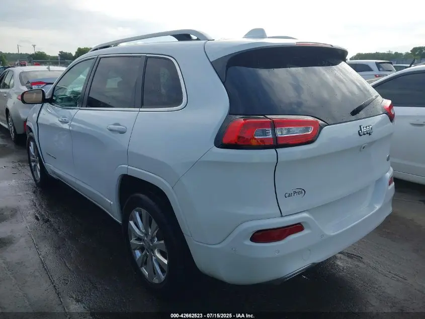2016 JEEP CHEROKEE OVERLAND
