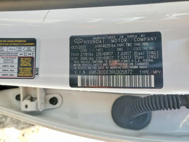 2024 HYUNDAI TUCSON SEL  