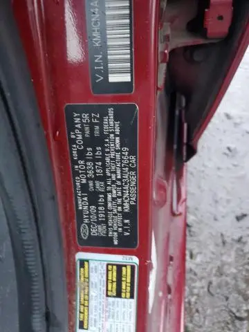 2010 HYUNDAI ACCENT GLS  