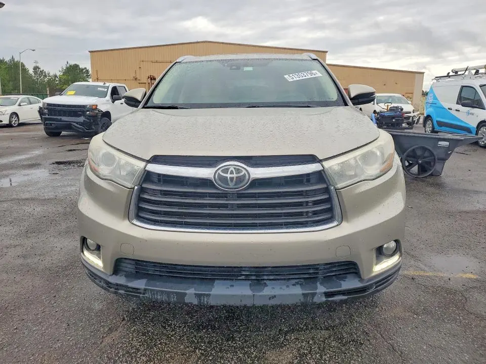 2016 TOYOTA HIGHLANDER LIMITED PLATINUM  