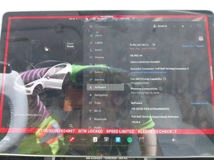 2020 TESLA MODEL 3 PERFORMANCE DUAL MOTOR ALL-WHEEL DRIVE