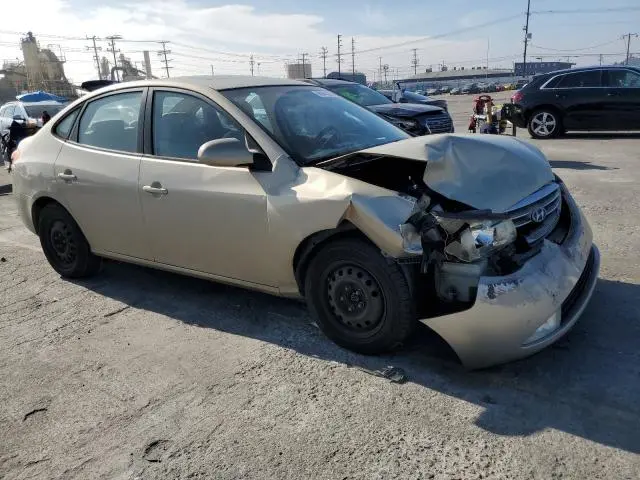 2010 HYUNDAI ELANTRA BLUE  