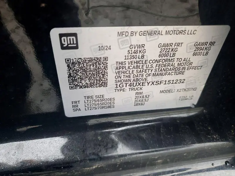 2025 GMC SIERRA K2500 DENALI ULTIMATE  