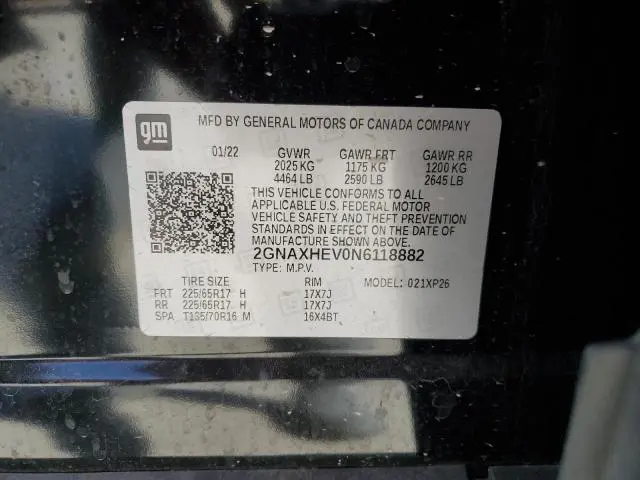2022 CHEVROLET EQUINOX LS