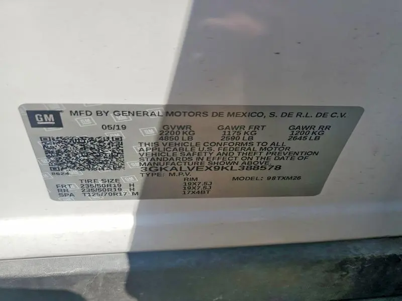 2019 GMC TERRAIN SLT  