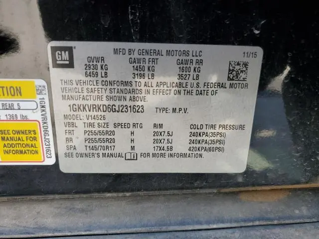 2016 GMC ACADIA SLT-1  