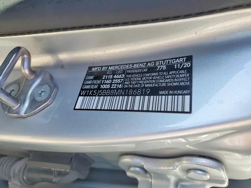2021 MERCEDES-BENZ CLA AMG 35 4MATIC  