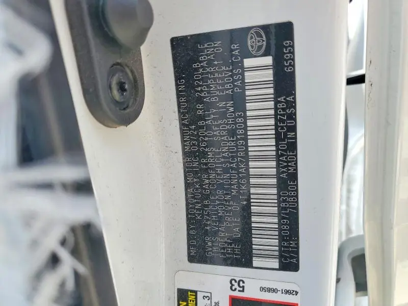 2024 TOYOTA CAMRY XSE  