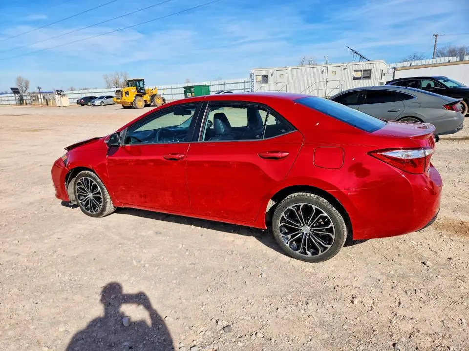 2016 TOYOTA COROLLA S PLUS  